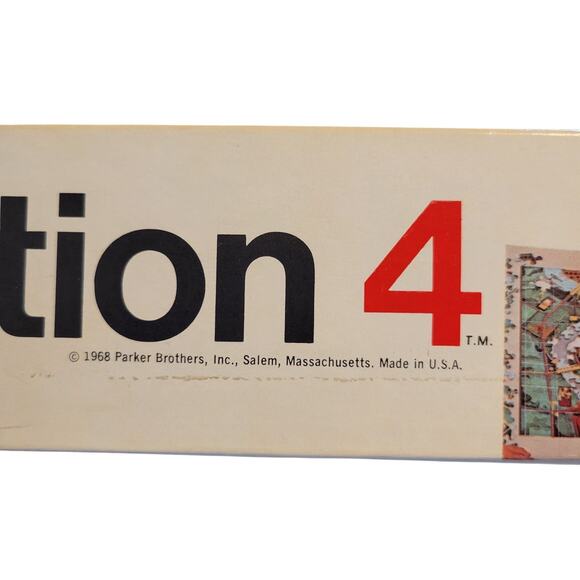 Situation 4 Parker Brothers Action Puzzle Game 1968 - Missing 1 Tank Puzzle Game - Picture 3 of 9